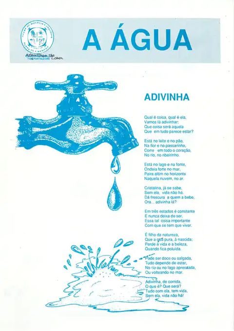 A Água — página 1