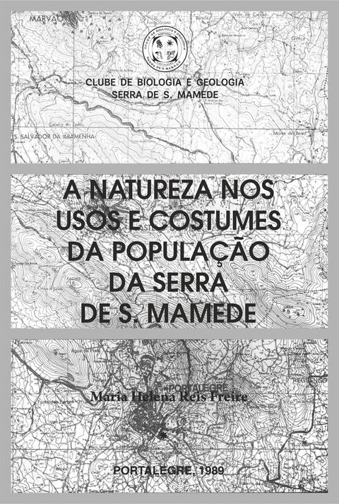 Capa: A natureza nos usos e costumes da Serra de S. Mamede