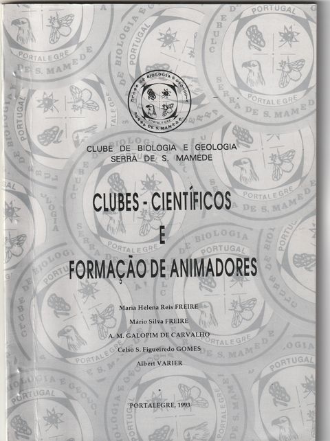 Capa: Clubes científicos e formação de animadores