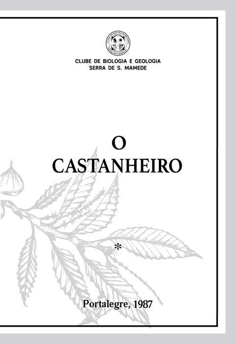 Capa: O castanheiro