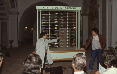 Dispositivo da lotaria da hereditariedade