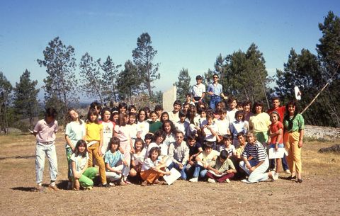 Visita guiada à serra com alunos do Ensino Básico