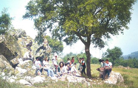 Descansando na crista quartzítica